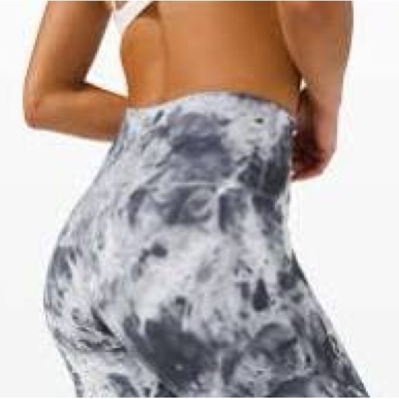 Lululemon Wunder Under High-Rise Tight 25” Navy/White - size 8 - Picture 2 of 7